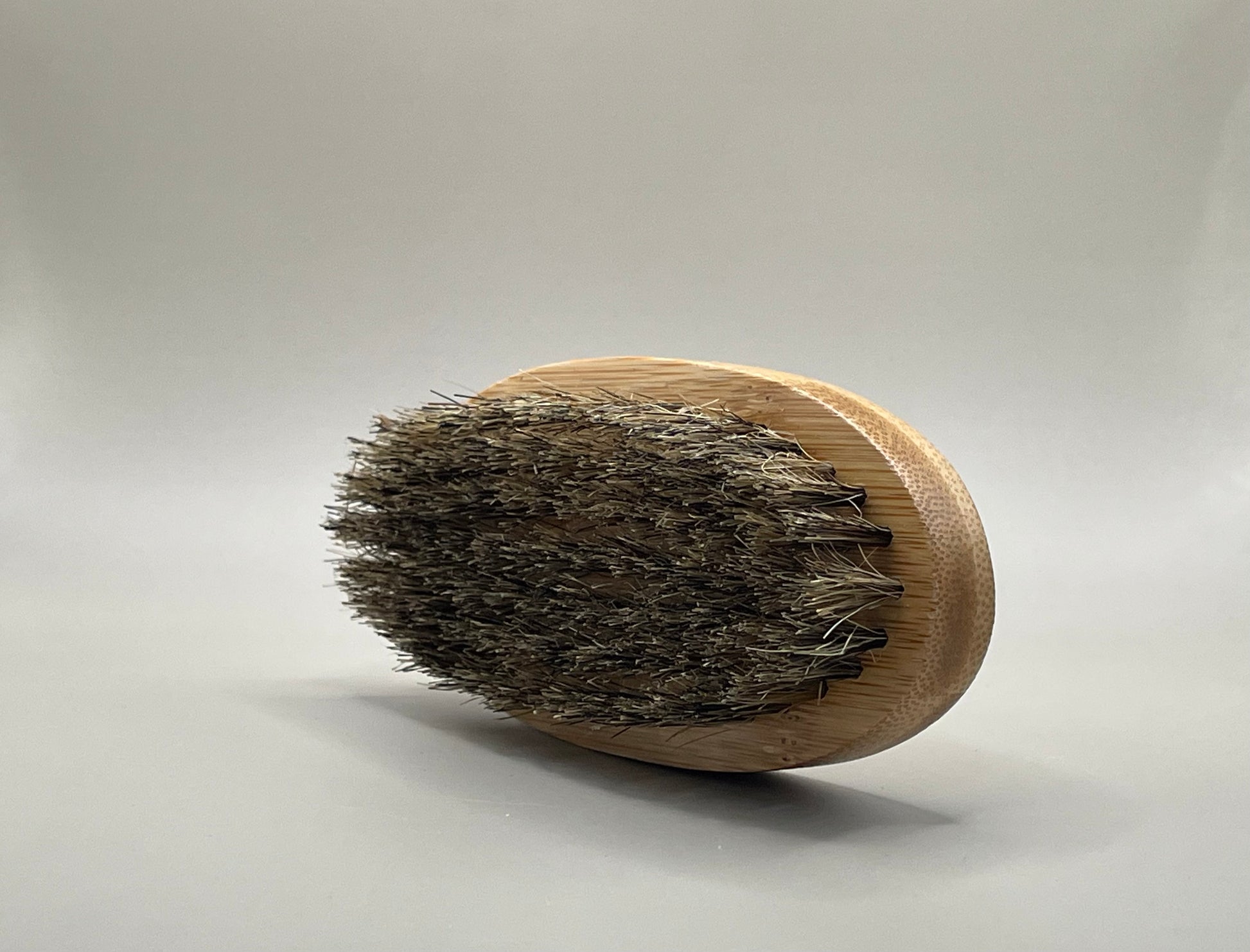 Beard brush for ultimate beard growth left side